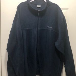 Men’s Blue Columbia Fleece Jacket 6X